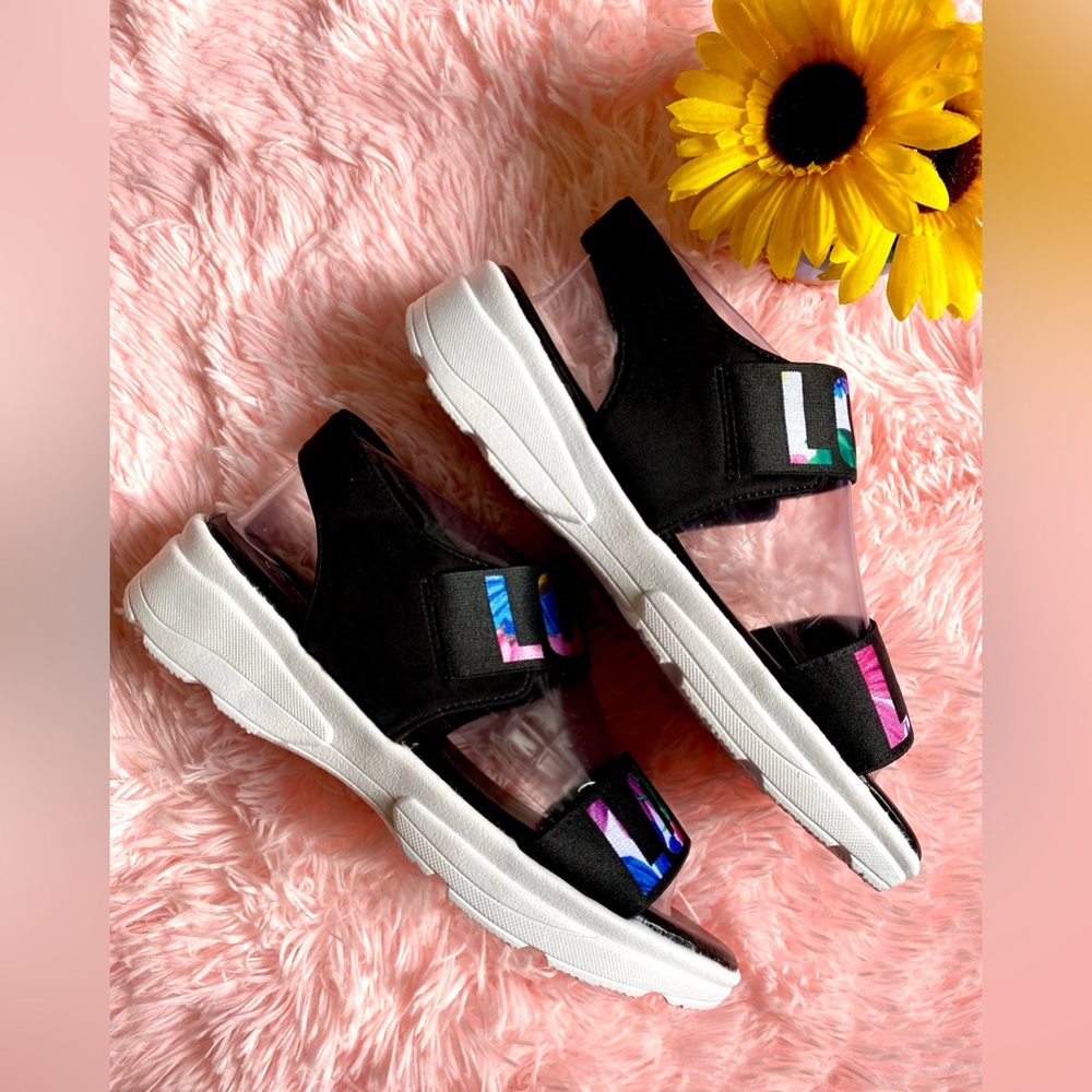 NIB SPORTY SANDALS MULTICOLOR - Picture 2 of 10